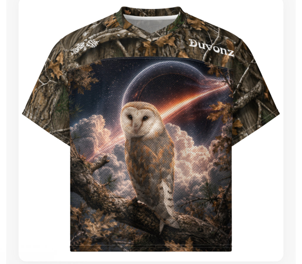 Boxy football jersey